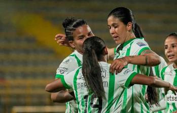 Las jugadoras dirigidas por Jorge Mario Barreneche esperan ganar el duelo en cas ante Deportivo Cali para avanzar a la final de la Liga Femenina. FOTO CORTESÍA NACIONAL 