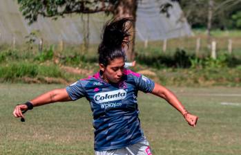 La mediocampista Ana Mile González llegó como refuerzo al DIM para esta temporada, proveniente de Millonarios. FOTO: Cortesía DIM