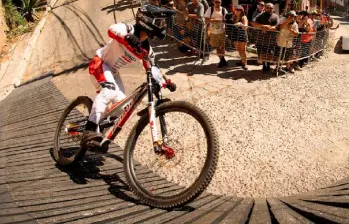Holguín, entre las figuras del down de Colombia y el mundo. FOTO CORTESÍA