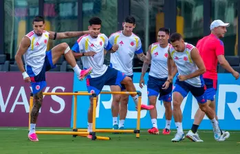 Los futbolistas Daniel Muñoz, Luis Díaz, James Rodríguez y Juan Fernando Quintero han tenido buenas presentaciones en el Mundial de Norteamérica. Foto: Juan Antonio Sánchez