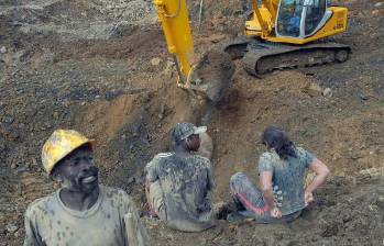 Los mineros del bajo cauca antioqueño están de luto por uno de sus compañeros que murió en un alud. Foto: Archivo