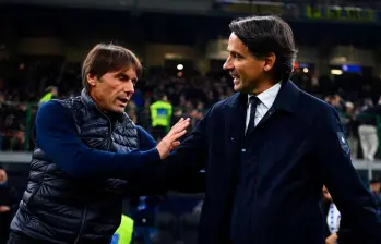 El técnico Simone Inzaghi, no seguirá siendo el timone del Inter de Milán, tras la humillante derrota en la final de la Champions League. FOTO: Tomada de X @InterMilanCol