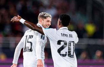 Valverde y Vini, dos de los mejores jugadores del Real Madrid y hoy en centro de polémica. FOTO @FANS10