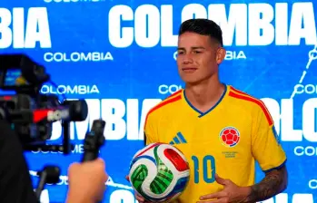 James Rodríguez, capitán de Colombia, está listo para el debut en el Mundial de Norteamérica, su tercera cita en la máxima competencia del fútbol internacional. FOTO CORTESÍA FCF