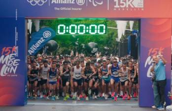 Carrera Allianz 15K Medellín 2026. Foto: cortesía