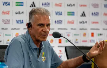 El entrenador portugués Carlos Queiroz. FOTO: JUAN ANTONIO SÁNCHEZ / EL COLOMBIANO