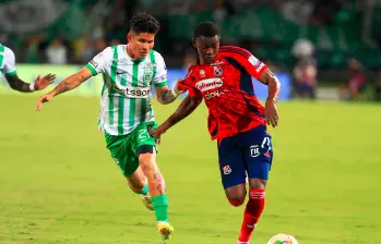 DIM y Nacional se enfrentan en el clásico 341. FOTO CAMILO SUÁREZ