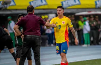 Colombia recibe en Barranquilla a Perú, a las 3:30 de la tarde, con la misión de lograr una victoria para mejorar su posición en la tabla de posiciones. FOTO JUAN ANTONIO SÁNCHEZ 