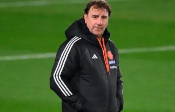 Néstor Lorenzo llegó a 18 partidos invictos, en amistosos, con Colombia. FOTO AFP