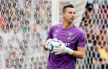 Fábio hace parte de Fluminense desde el año 2022. FOTO AFP