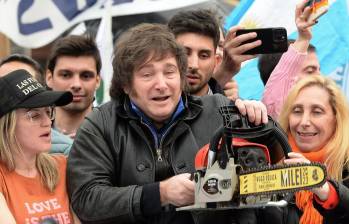 Javier Milei, presidente de Argentina. FOTO: Getty.