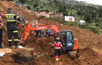 Imagen de referencia de una emergencia en del departamento de Antioquia. Foto: Laura Rosa Jiménez Valencia.