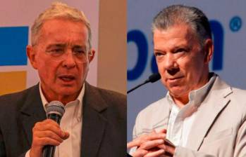 El expresidente Álvaro Uribe cree que Santos está buscando inmunidad por señalamientos en su contra en caso Odebrecht. Foto: Manuel Saldarriaga y Colprensa. 