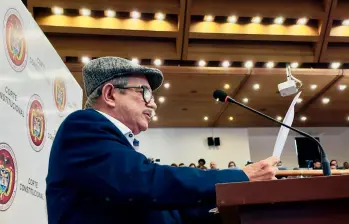Rodrigo Londoño, exjefe de las Farc, solicitó al Secretario General de la ONU una adición al mandato de la misión de la entidad en Colombia. FOTO tomada de X