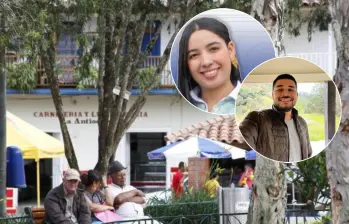 El hecho, ocurrido en el parque principal del municipio, se volvió viral en redes sociales y ya es materia de investigación por parte de las autoridades. FOTO: Cortesía redes sociales