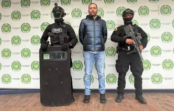 La operación para detener a Giuseppe Palermo, alias Peppe, fue realizada por la Policía Nacional en coordinación con Europol y las autoridades del Reino Unido e Italia. FOTO: Policía