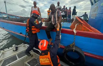 El naufragio del barco Don Alfredo se suma a una larga lista de emergencias marítimas que afectan al litoral Pacífico colombiano. FOTO: Armada Nacional.