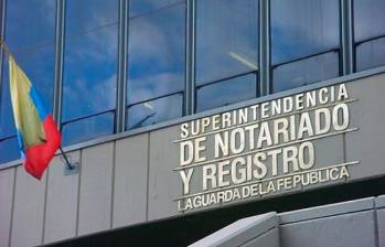 Los notarios afectados pidieron ayuda a la Superintendencia de Notariado y Registro y al presidente Abelardo de la Espriella. FOTO: COLPRENSA.