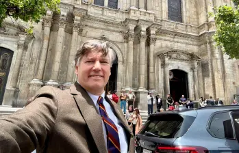 El vicesecretario de Estado de EE.UU., Christopher Landau, estuvo de visita en Bolivia, en el marco del restablecimiento de las relaciones diplomáticas con ese país. FOTO: CORTESÍA @ChrisLandauUSA.