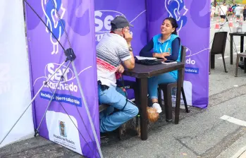 Niños, jóvenes y familias participan en talleres, ferias y actividades recreativas del Mes de la Salud Mental, liderado por la Secretaría de Salud de Medellín. FOTO: Cortesía