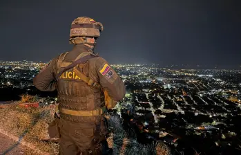 Cali cuenta once mil uniformados para todo el operativo en la ciudad en el marco de la posesión presidencial de Abelardo De la Espriella. Foto: Alcaldía de Cali