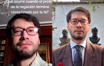 Sergio Esteban Vélez, escritor y comunicador antioqueño de 42 años, fue designado director del Instituto Caro y Cuervo por la ministra de Culturas Paola Holguín. FOTO redes sociales @CaroyCuervo
