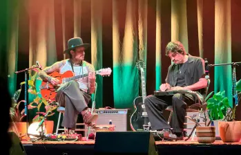 Estevan y Alejandro se presentaron por primera vez en Medellín. Su próxima parada será Sao Paulo. Foto: EL COLOMBIANO