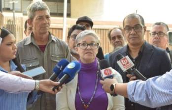 La abogada María Alejandra Díaz pide un salvoconducto para salir de Venezuela, donde permanece asilada en la embajada de Colombia en Caracas. FOTO: REDES SOCIALES
