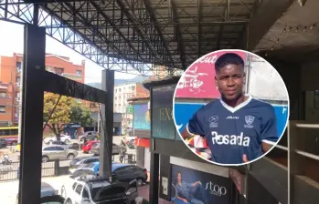 El futbolista colombo-español fue asesinado tras una riña en vía pública en el occidente de Medellín; autoridades investigan los hechos. FOTO: Laura Rosa Jiménez Valencia, suministrada. 