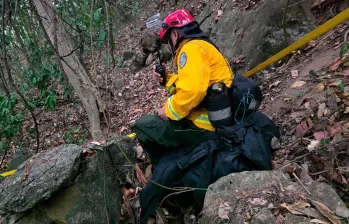 Los bomberos especializados en incendios forestales provienen de las subregiones del Oriente, Urabá y Bajo Cauca. FOTO: CORTESÍA GOBERNACIÓN 