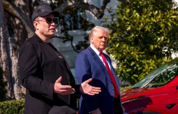 Elon Musk y Donald Trump confirmaron la ruptura de sus relaciones este jueves. Foto: Getty Images