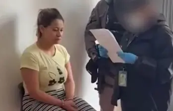 Nancy Catalina Agudelo fue condenada a 10 años y 3 meses de prisión por estafa en Medellín. FOTO: Tomada de X: @FiscaliaCol