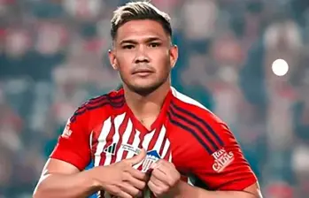 Teo Gutiérrez, de 40 años, es referente de Junior. FOTO cortesía junior