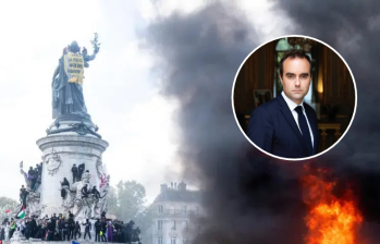 El primer ministro, Sébastien Lecornu reportó una noche tranquila tras aplicar toques de queda en varias ciudades de Francia. FOTO: AFP / Tomado de X: @SebLecornu