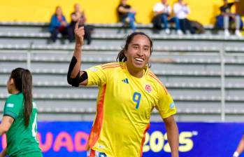 La delantera Mayra Ramírez es una de las figuras que tiene la Selección Colombia femenina en la Copa América en Ecuador. FOTO CORTESÍA FCF 