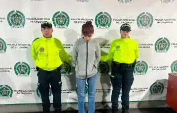 Alias “Gabriela” fue capturada esta semana en Florencia (Caquetá). Tiene 19 años. FOTO POLICÍA
