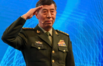 Li Shangfu asumió como ministro de Defensa chino hace seis meses. Está “desaparecido” de la vida pública desde hace dos meses. FOTO: AFP