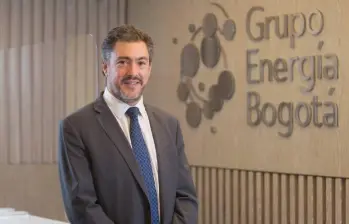 Juan Ricardo Ortega, presidente del Grupo Energía Bogotá (GEB). FOTO CORTESÍA