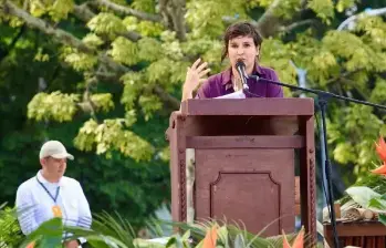 El presidente aceptó la renuncia de Tamara Ospina Posse la semana pasada. Foto: MinIgualdad