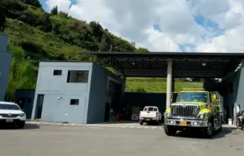 La estación queda en un área adyacente a la entrada del Túnel de Occidente. FOTO: IMAGEN TOMADA DE VIDEO