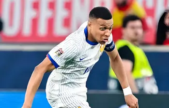 Kylian Mbappé disputará este domingo con Francia el tercer puesto en la Liga de Naciones frente a Alemania. FOTO: GETTY