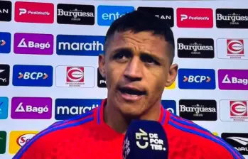 Alexis Sánchez, campeón de Copa América con Chile, ajusta su tercera ausencia en el Mundial, La Roja no clasifica desde Brasil 2014. FOTO PANTALLAZO 