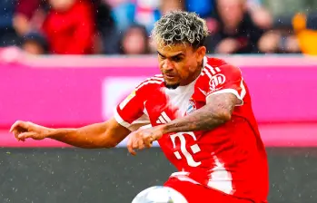 Luis Díaz, la nueva figura del fútbol de Alemania. FOTO X-BAYERN MUNICH