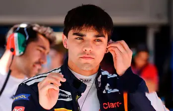 Sebastián Montoya arrancará quinto en la carrera principal este domingo luego del triunfo en Silverstone. Foto: GETTY