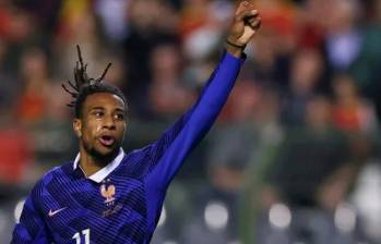 Michael Olise marcó dos de los cuatro goles de Francia en la remontada frente a Bélgica. AFP