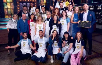 Estos son los 24 participantes que competirán en MasterChef Celebrity. FOTO: Canal RCN