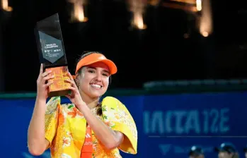 Camila Osorio volvió a ser la número uno de Colombia, tras perder esa posición con Emiliana Arango en septiembre de 2025. FOTO GETTY 