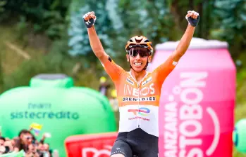 Egan logró su triunfo profesional número 23. En Zipaquirá reinó ante su gente. FOTO X-INEOS