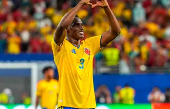 Jhon Lucumí, uno de los hombres importantes de Colombia en este Mundial. FOTO JUAN ANTONIO SÁNCHEZ