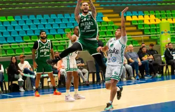 El puertorriqueño Benito Santiago Jr. fue una de las figuras que tuvo Paisas en el arranque del torneo, con dos victorias sobre FOTO CAMILO SUÁREZ 
